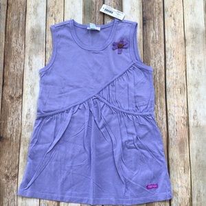 NWT Naartjie Purple Rouched Piece Top